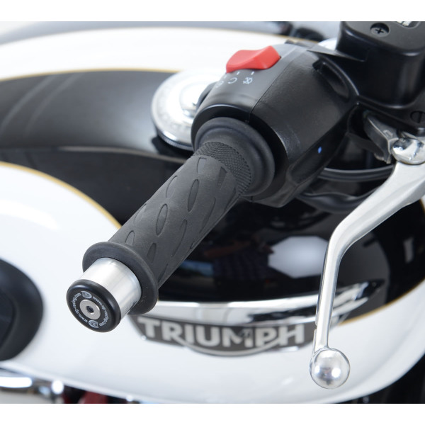 R&G Bar End Sliders for the Triumph Bonneville T120 '16- and Triumph Bonneville Bobber '17-'20
